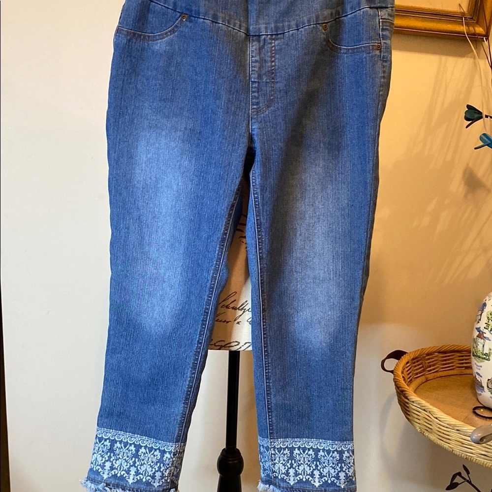 Slimsation By Multiples Comfortable Pull On Crop … - image 2